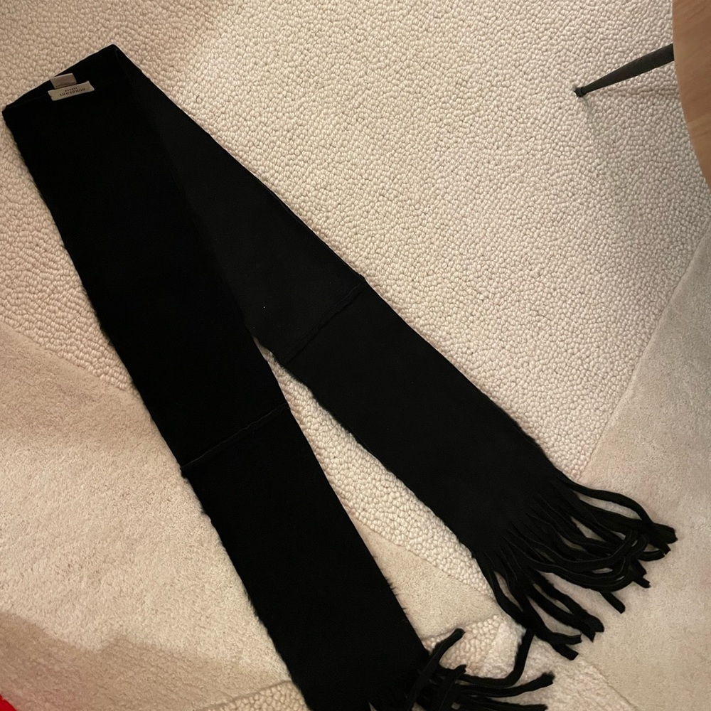 Burberry suede scarf